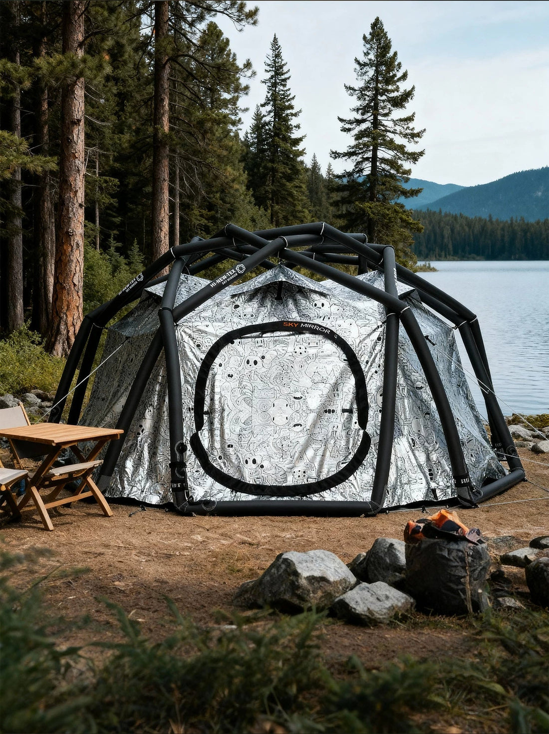 Six Core Technologies of the Inflatable Tent